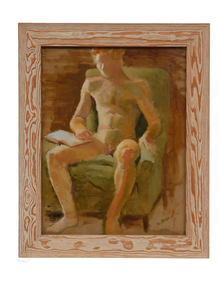 Charles Rose (1921-2017) 'Nude study', Image 1++